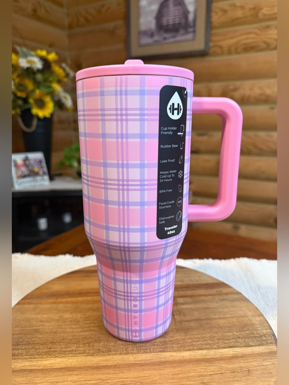 DAYDREAM HydroJug 40oz Traveler Straw Tumbler • LEAKPROOF